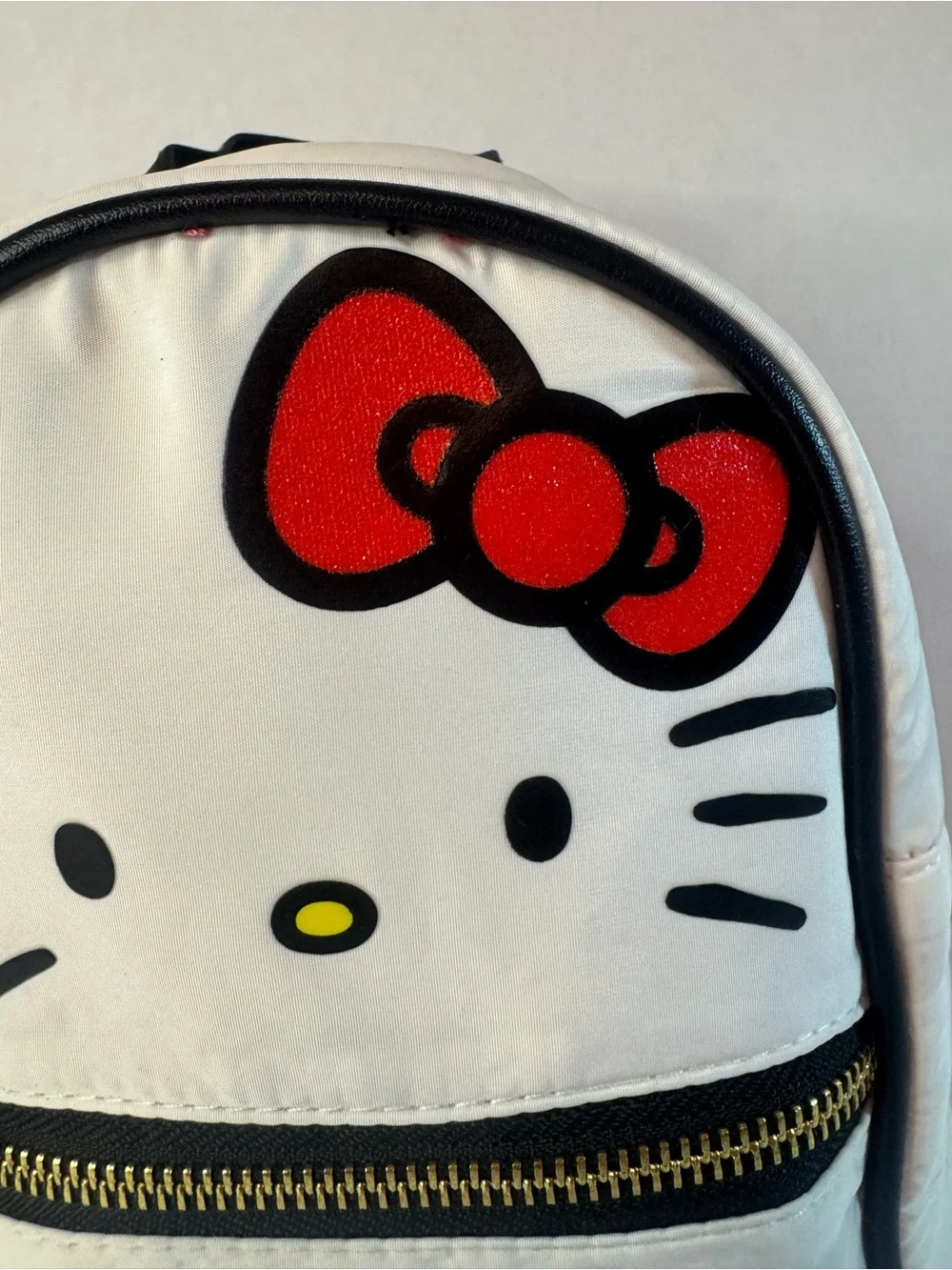 NWOT Sanrio Hello Kitty Collectible Mini Backpack Faux Leather W/ Card Holder